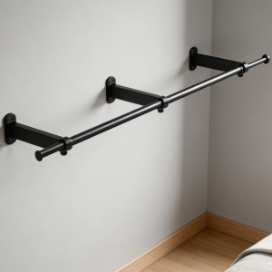 Swing Folding Wall Mount Clothes Hanger Rack